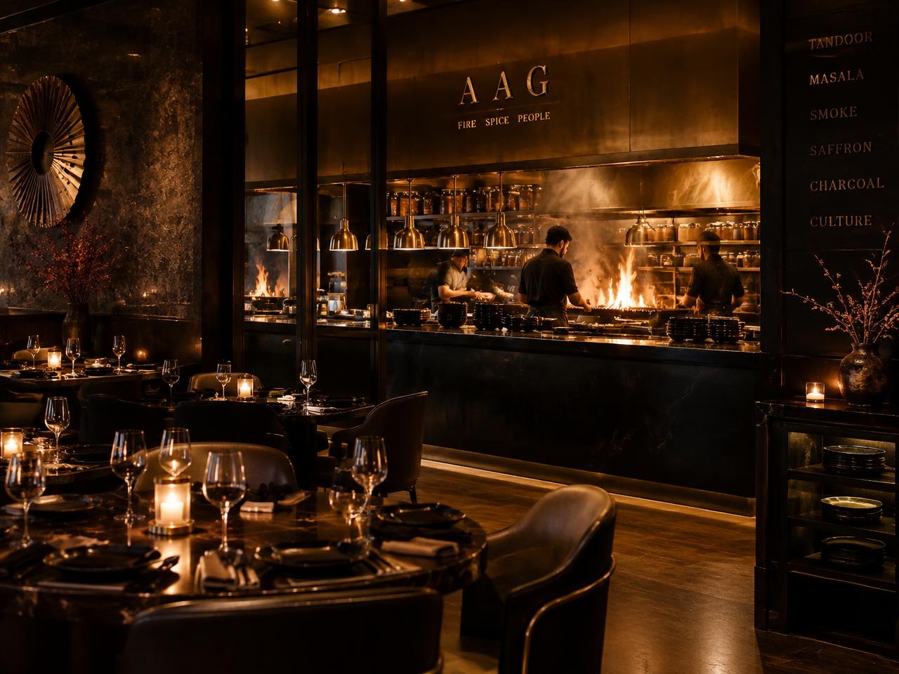 The dining room at ROHO 312, St. Charles